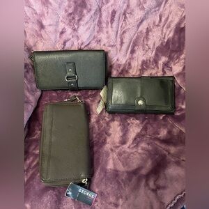 Lot of 3 wristlets/wallets brand new